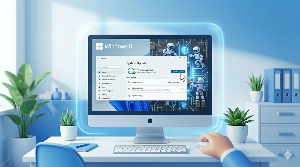 윈도우11 업데이트 및 보안 패치 자동화 (상세 설정법)